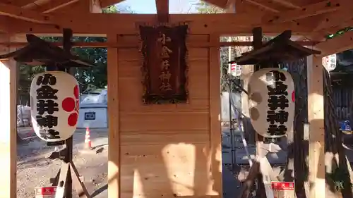 小金井神社の本殿・本堂