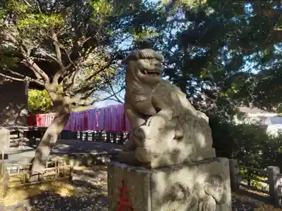 久木神社の狛犬