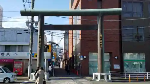 大山阿夫利神社の鳥居