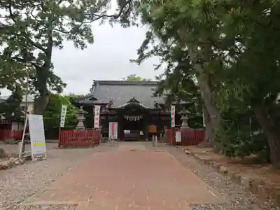 手筒花火発祥の地 吉田神社の本殿・本堂