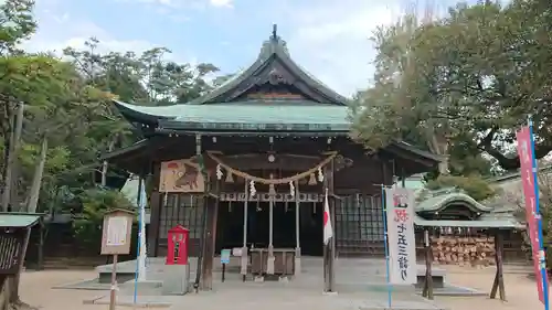 忌宮神社の本殿・本堂
