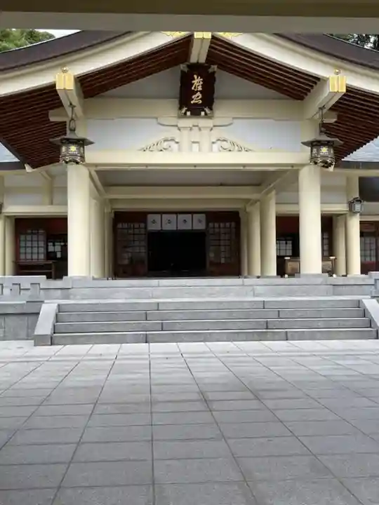 愛知縣護國神社の本殿・本堂