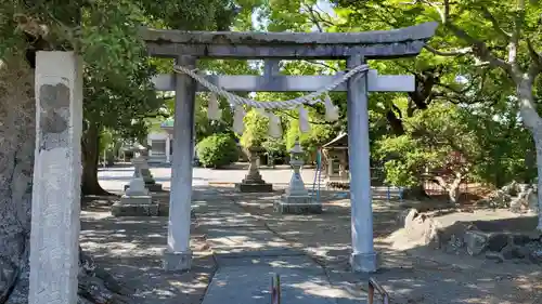 片岡愛宕神社の鳥居