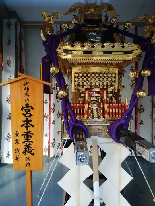 高円寺氷川神社のお祭り