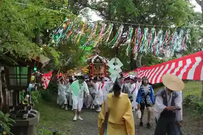 釧路一之宮 厳島神社のお祭り