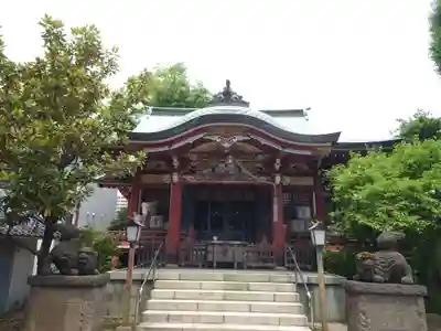 千住本氷川神社の本殿・本堂