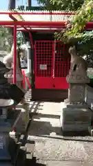 庄城稲荷大明神の狛犬