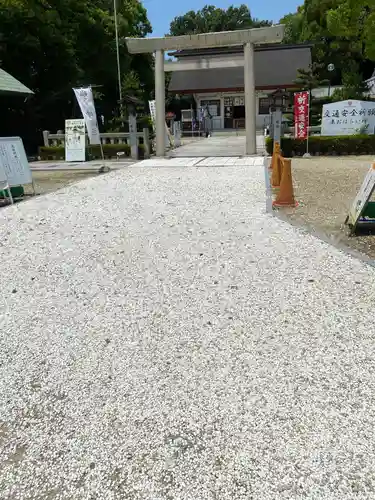 猪子石神明社の鳥居