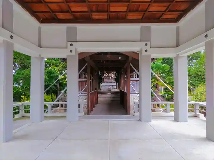 八劔社(竹腰)の本殿・本堂