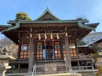 西向天神社の本殿・本堂