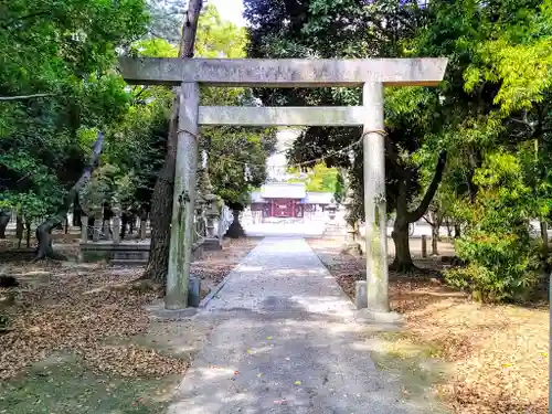 神明神社（高棚神明神社）の鳥居