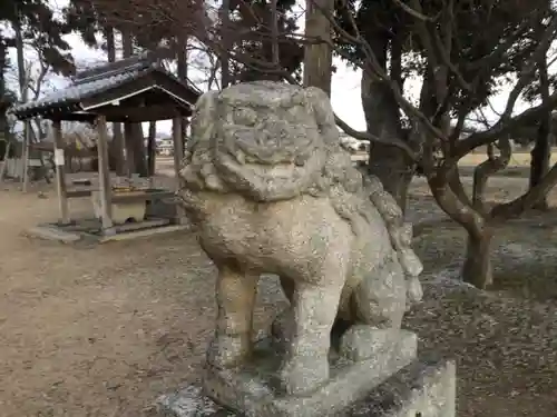 阿志都彌神社の狛犬