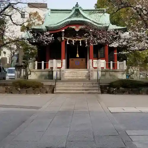 木場 洲﨑神社の本殿・本堂