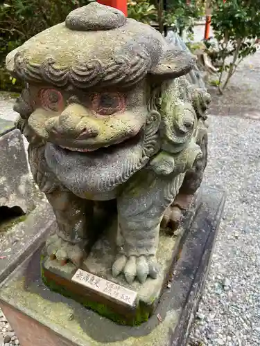 日光二荒山神社の狛犬