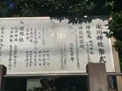 下鶴馬氷川神社の歴史