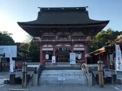 津島神社の山門・神門