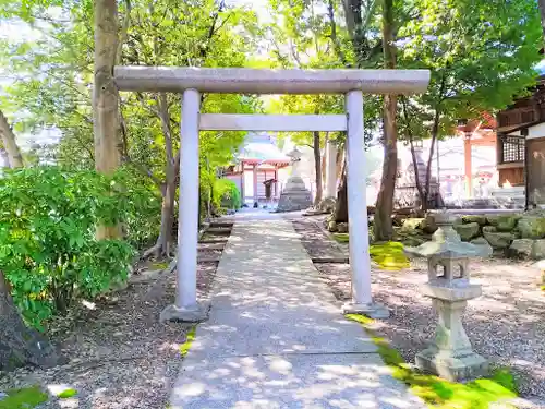 片山八幡神社の鳥居