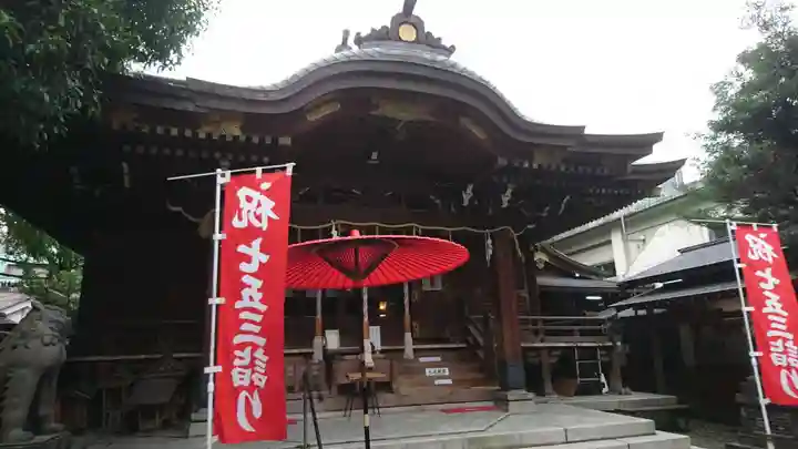 下谷神社の本殿・本堂