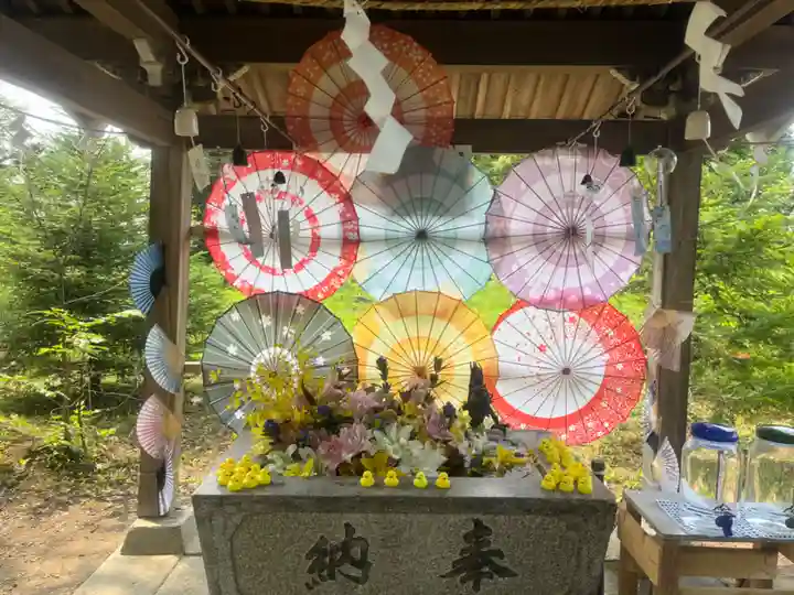 芽室神社の手水舎