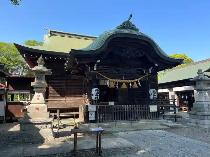 菊田神社の本殿・本堂