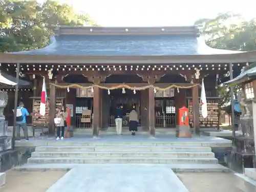 松陰神社の本殿・本堂