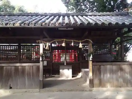 雲甘寺坐楢本神社の山門・神門