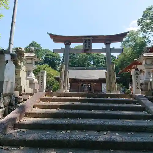 積川神社の鳥居