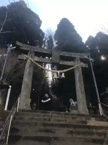 上色見熊野座神社の鳥居