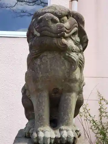 国造神社の狛犬