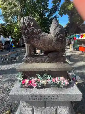 札幌諏訪神社の狛犬