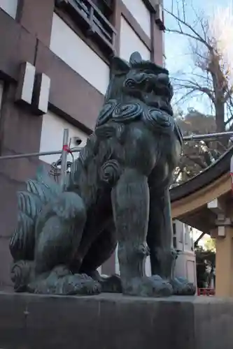 小梳神社の狛犬