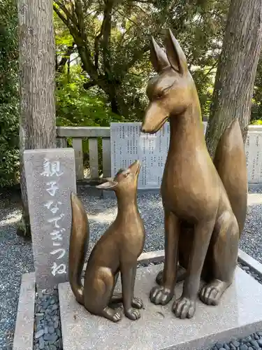 琴崎八幡宮の狛犬