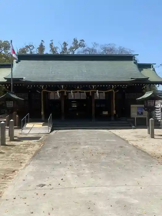 佐賀縣護國神社の本殿