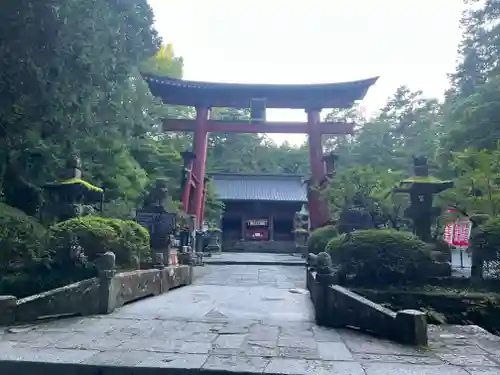 北口本宮冨士浅間神社の鳥居