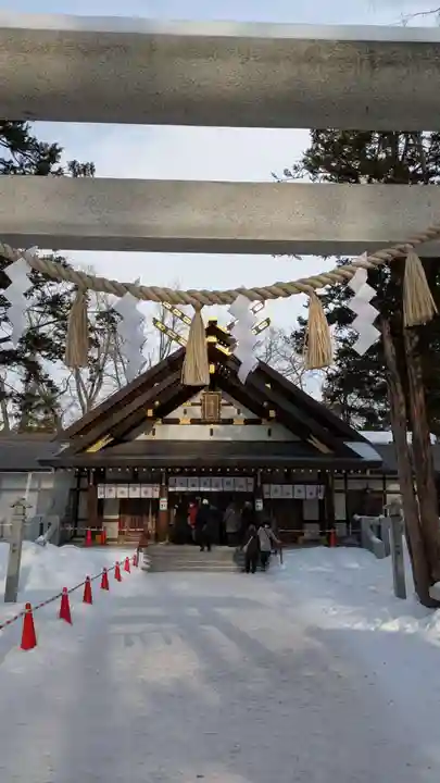 新琴似神社の鳥居