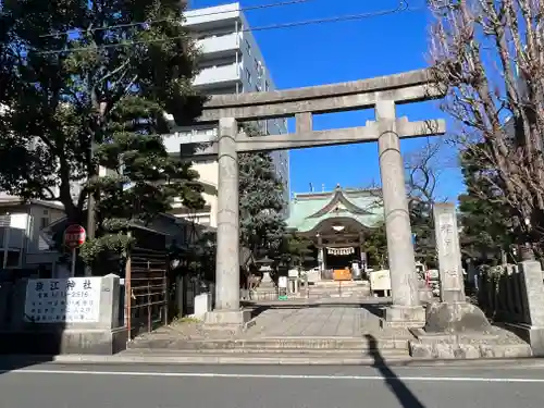 猿江神社の鳥居