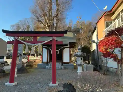 小室浅間神社の鳥居