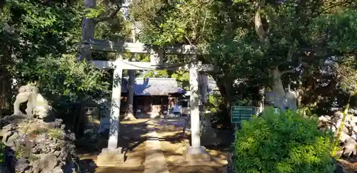 風早神社の鳥居