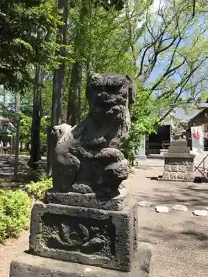 旭川神社の狛犬