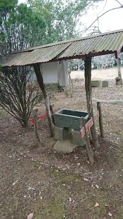 稲荷神社の手水舎