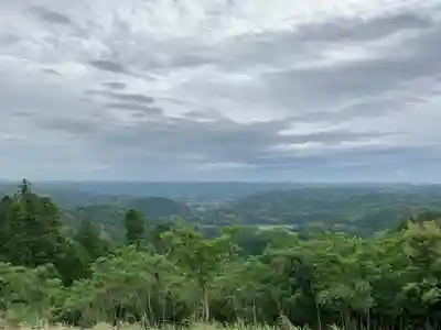 大塚山大山祇神社の景色