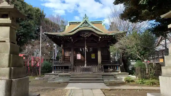 大森山王日枝神社の本殿・本堂