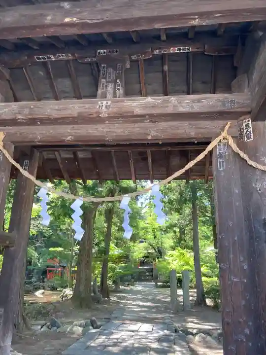 大井俣窪八幡神社(山梨県)