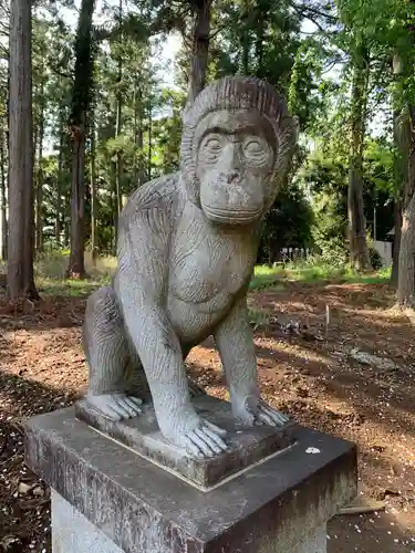 府中日吉神社の狛犬