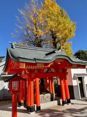 穴八幡宮の手水舎