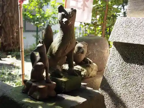 御霊神社の狛犬