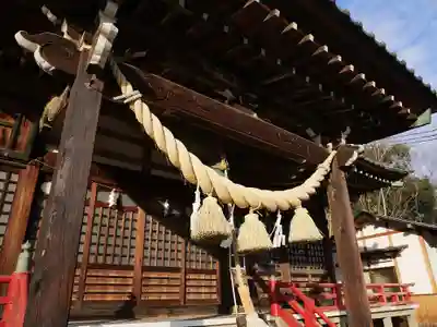 山八幡神社の本殿・本堂