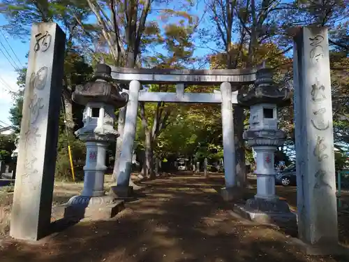 沓掛香取神社の鳥居