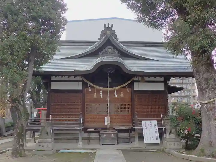 鼻川神社の本殿・本堂