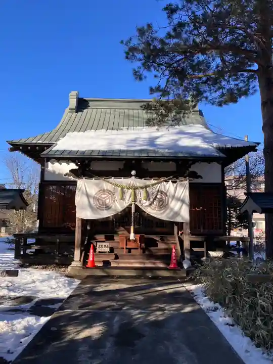 帯広三吉神社の本殿・本堂